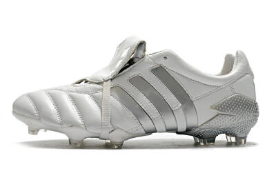 Adidas Predator 20+ Mutator Mania Tormentor FG Firm Ground Soccer Cleats - White/Silver