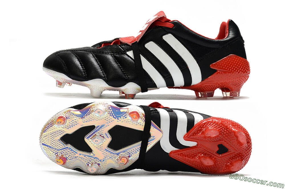 Adidas Predator 20+ Mutator Mania Tormentor FG Firm Ground Soccer Cleats - Black/White/Red 0