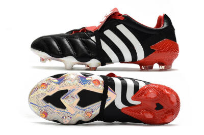 Adidas Predator 20+ Mutator Mania Tormentor FG Firm Ground Soccer Cleats - Black/White/Red