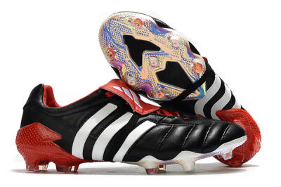Adidas Predator 20+ Mutator Mania Tormentor FG Firm Ground Soccer Cleats - Black/White/Red
