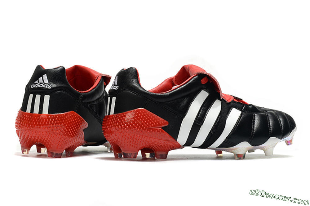 Adidas Predator 20+ Mutator Mania Tormentor FG Firm Ground Soccer Cleats - Black/White/Red 6