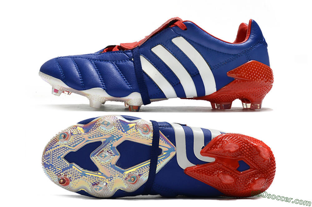 Adidas Predator 20+ Mutator Mania Tormentor FG Firm Ground Soccer Cleats - Blue/White/Red 0