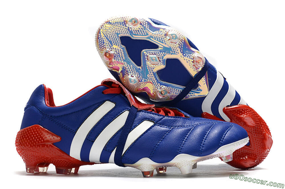 Adidas Predator 20+ Mutator Mania Tormentor FG Firm Ground Soccer Cleats - Blue/White/Red 1