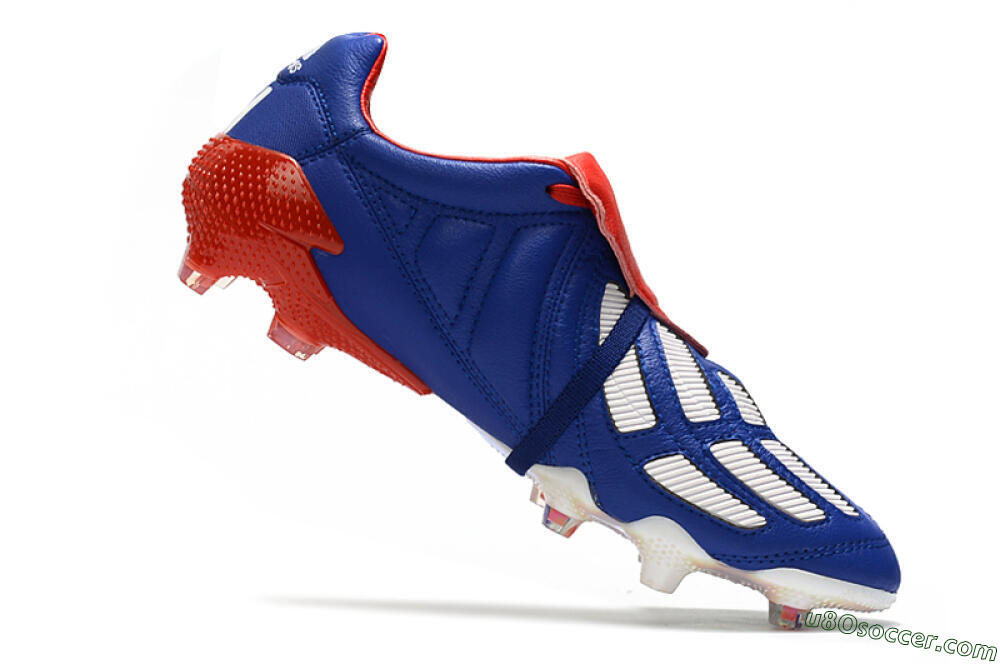 Adidas Predator 20+ Mutator Mania Tormentor FG Firm Ground Soccer Cleats - Blue/White/Red 4