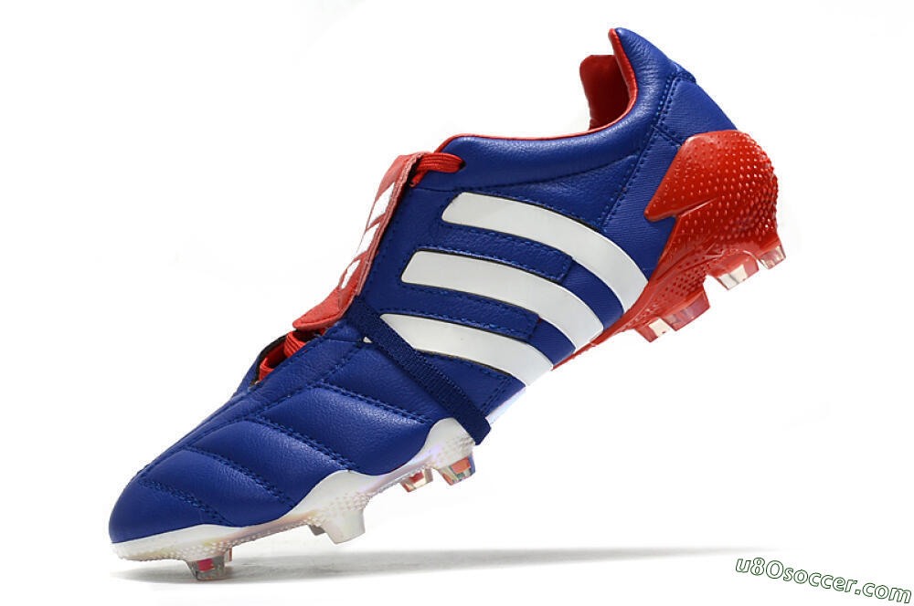 Adidas Predator 20+ Mutator Mania Tormentor FG Firm Ground Soccer Cleats - Blue/White/Red 5