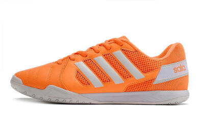 Adidas Top Sala IC Indoor & Futsal Soccer Shoes - Orange/White