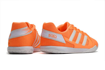 Adidas Top Sala IC Indoor & Futsal Soccer Shoes - Orange/White