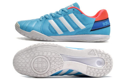 Adidas Top Sala IC Indoor & Futsal Soccer Shoes - Jade/Red/Blue