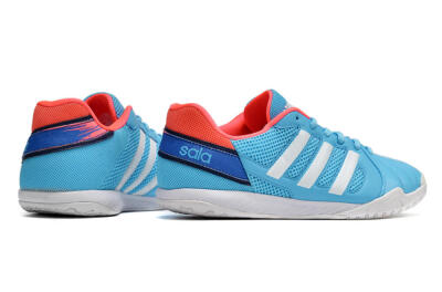 Adidas Top Sala IC Indoor & Futsal Soccer Shoes - Jade/Red/Blue