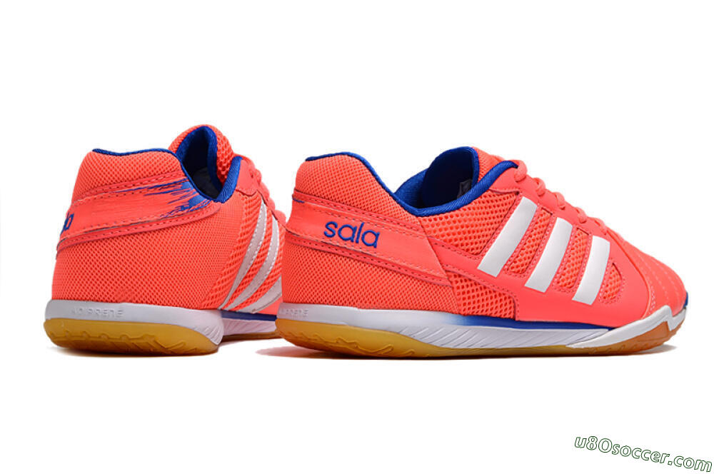 Adidas Top Sala IC Indoor & Futsal Soccer Shoes - Pink/White/Blue 6