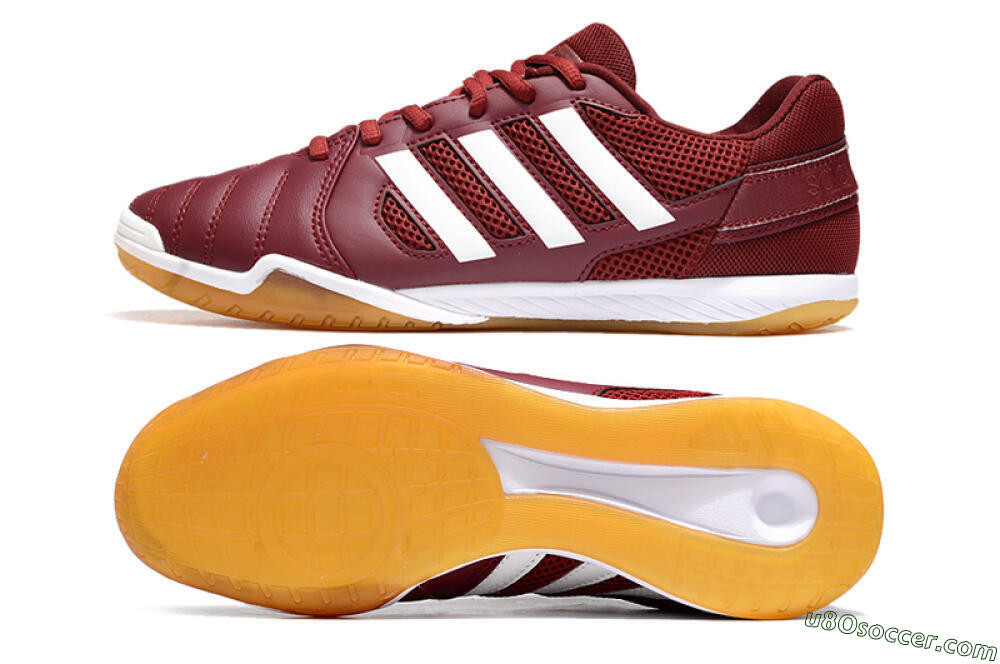 Adidas Top Sala IC Indoor & Futsal Soccer Shoes - Red/White 0