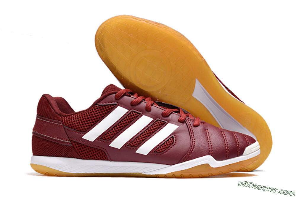 Adidas Top Sala IC Indoor & Futsal Soccer Shoes - Red/White 1
