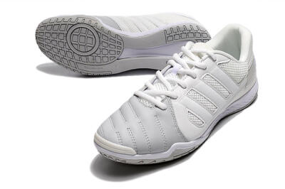 Adidas Top Sala IC Indoor & Futsal Soccer Shoes - White/Grey