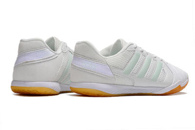 Adidas Top Sala IC Indoor & Futsal Soccer Shoes - White/Jade/Purple