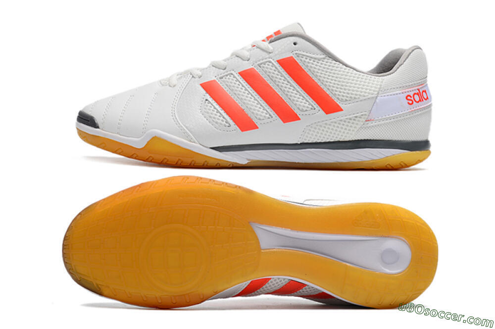Adidas Top Sala IC Indoor & Futsal Soccer Shoes - White/Red/Black 0