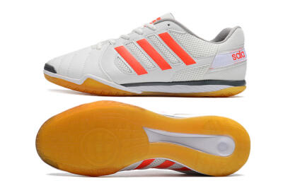 Adidas Top Sala IC Indoor & Futsal Soccer Shoes - White/Red/Black