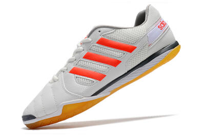 Adidas Top Sala IC Indoor & Futsal Soccer Shoes - White/Red/Black