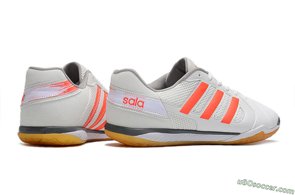 Adidas Top Sala IC Indoor & Futsal Soccer Shoes - White/Red/Black 6