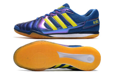 Adidas Top Sala IC Indoor & Futsal Soccer Shoes - Blue/Yellow/White