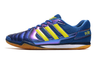 Adidas Top Sala IC Indoor & Futsal Soccer Shoes - Blue/Yellow/White