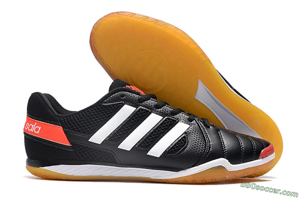Adidas Top Sala IC Indoor & Futsal Soccer Shoes - Black/White/Red 1