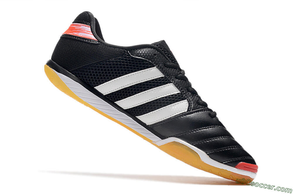 Adidas Top Sala IC Indoor & Futsal Soccer Shoes - Black/White/Red 4