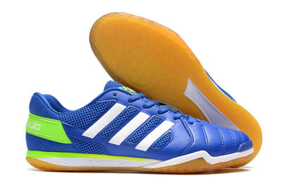 Adidas Top Sala IC Indoor & Futsal Soccer Shoes - Blue/White/Yellow