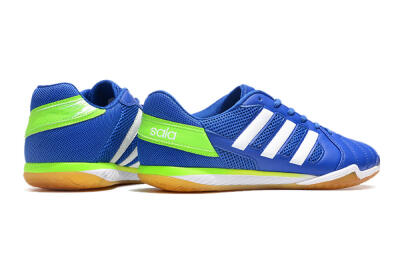 Adidas Top Sala IC Indoor & Futsal Soccer Shoes - Blue/White/Yellow
