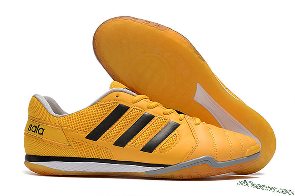 Adidas Top Sala IC Indoor & Futsal Soccer Shoes - Yellow/Black/White 1