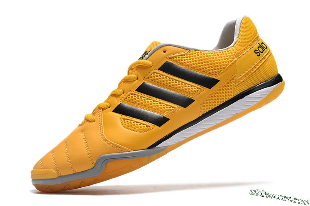 Adidas Top Sala IC Indoor & Futsal Soccer Shoes - Yellow/Black/White 5
