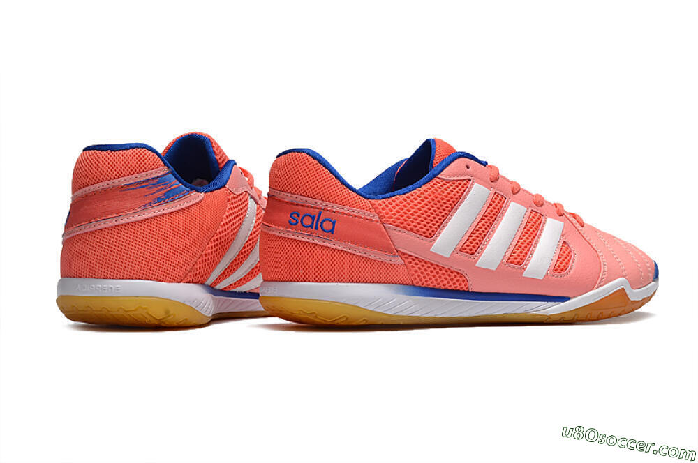 Adidas Top Sala IC Indoor & Futsal Soccer Shoes - Pink/White/Blue 6