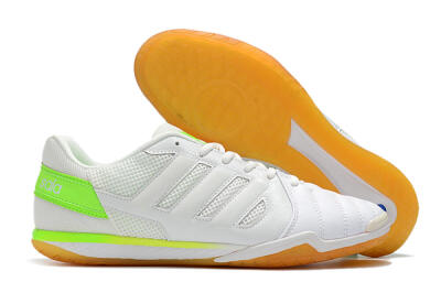 Adidas Top Sala IC Indoor & Futsal Soccer Shoes - White/Yellow