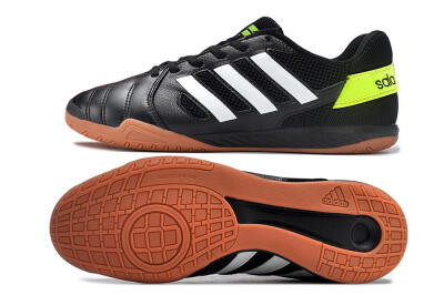 Adidas Top Sala IC Indoor & Futsal Soccer Shoes - Black/White/Yellow
