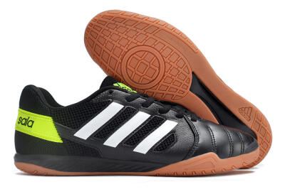 Adidas Top Sala IC Indoor & Futsal Soccer Shoes - Black/White/Yellow