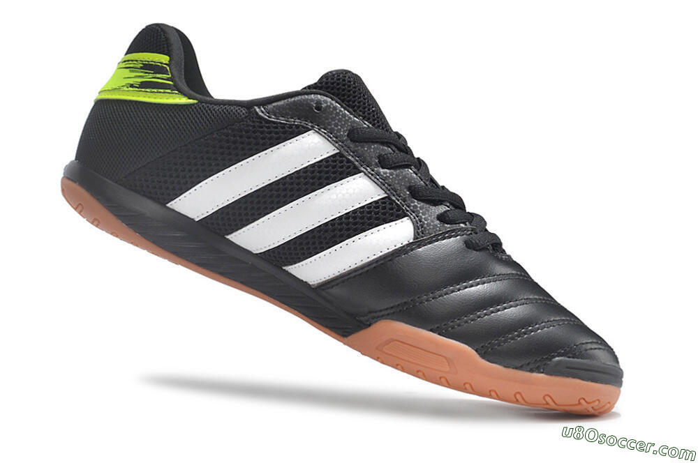 Adidas Top Sala IC Indoor & Futsal Soccer Shoes - Black/White/Yellow 4