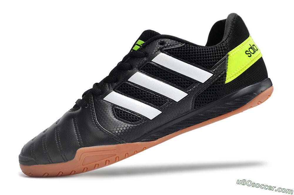 Adidas Top Sala IC Indoor & Futsal Soccer Shoes - Black/White/Yellow 5