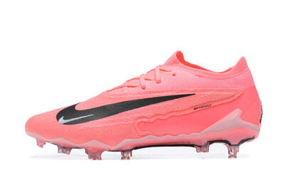 Nike Phantom GX Elite FG Firm Ground Soccer Cleats - Pink/Black/White