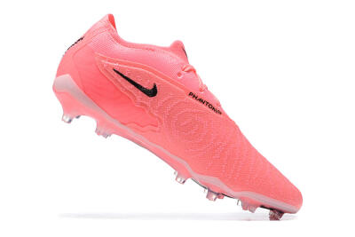Nike Phantom GX Elite FG Firm Ground Soccer Cleats - Pink/Black/White