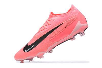 Nike Phantom GX Elite FG Firm Ground Soccer Cleats - Pink/Black/White