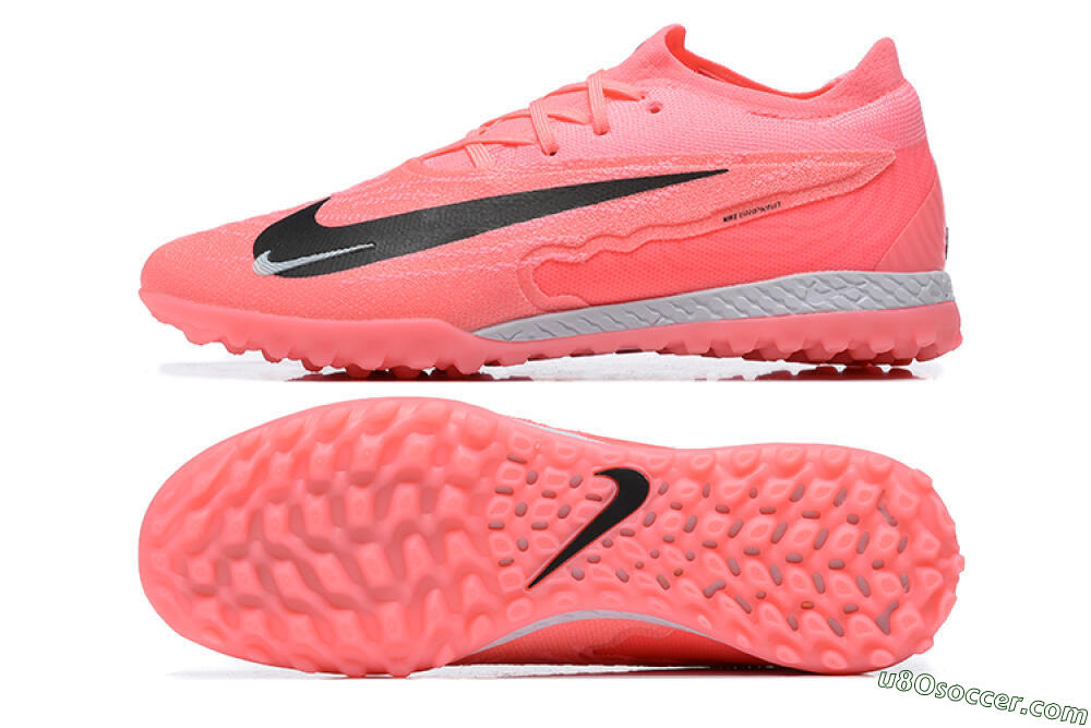 Nike Phantom GX Elite TF Artificial Turf Soccer Shoes - Pink/Black/White 0
