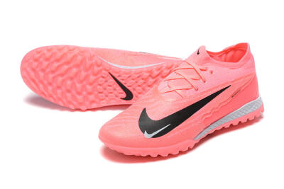 Nike Phantom GX Elite TF Artificial Turf Soccer Shoes - Pink/Black/White