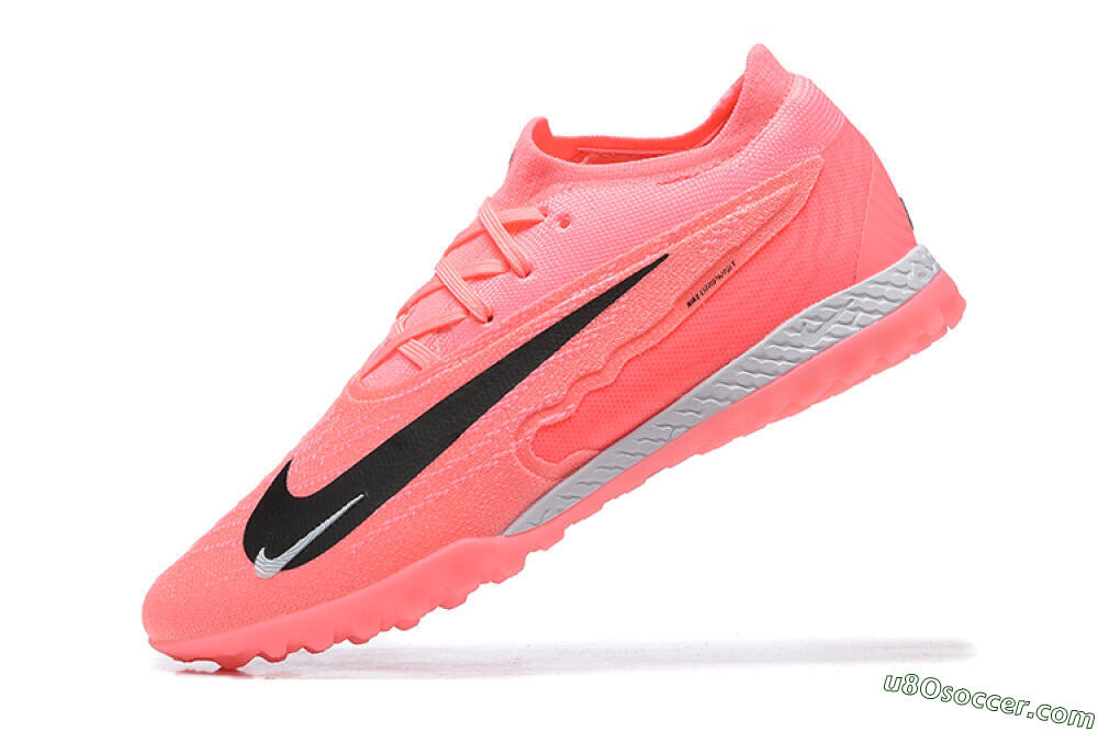 Nike Phantom GX Elite TF Artificial Turf Soccer Shoes - Pink/Black/White 8
