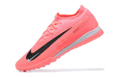 Nike Phantom GX Elite TF Artificial Turf Soccer Shoes - Pink/Black/White