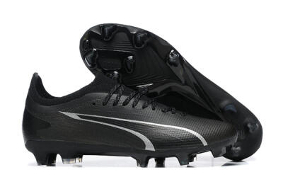 Puma Ultra Ultimate FG Firm Ground Soccer Cleats - Black/Silver