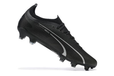 Puma Ultra Ultimate FG Firm Ground Soccer Cleats - Black/Silver