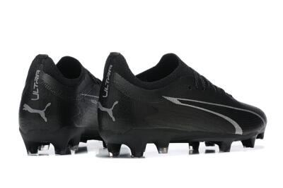 Puma Ultra Ultimate FG Firm Ground Soccer Cleats - Black/Silver