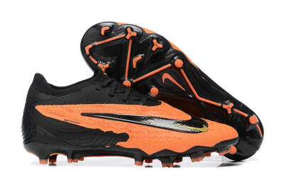 Nike Phantom GX Elite FG Firm Ground Soccer Cleats - Orange/Black/Gold