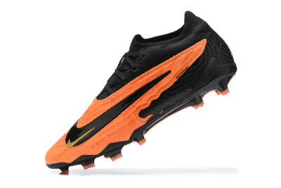 Nike Phantom GX Elite FG Firm Ground Soccer Cleats - Orange/Black/Gold