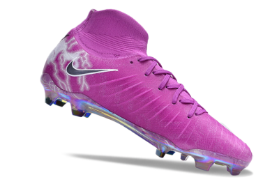 Nike Phantom Luna Elite SE NU FG Firm Ground Soccer Cleats - Fuchsia Dream/Barely Grape
