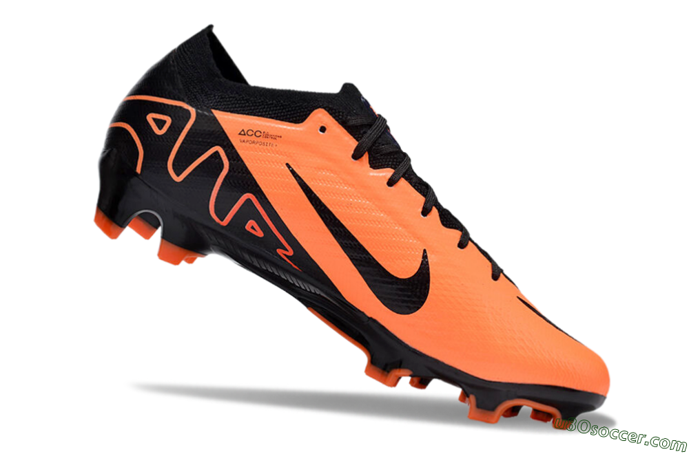 Nike Air Zoom Mercurial Vapor 15 Elite FG Firm Ground Soccer Cleats - Orange/Black 4